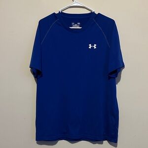 Under Armour Men's Short Sleeve Tee in Royal Blue